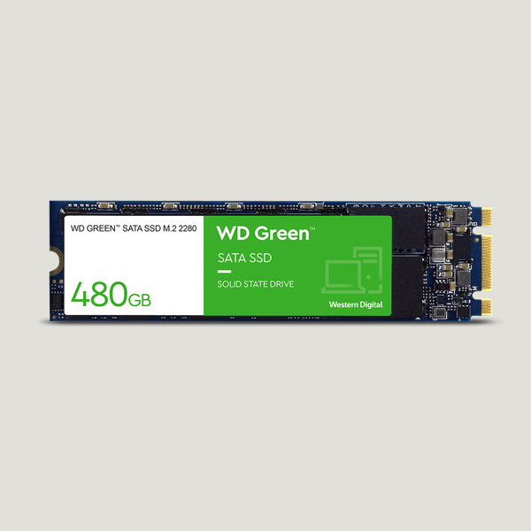 اس اس دی ام2 وسترن دیجیتال سبزSATA SSD باظرفیت480گیکابایت