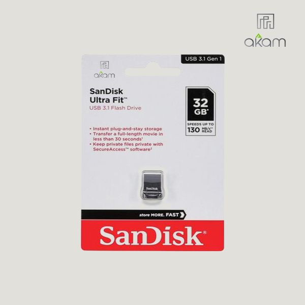 فلش مموری SanDisk Ultra Fit USB 3.1 32G