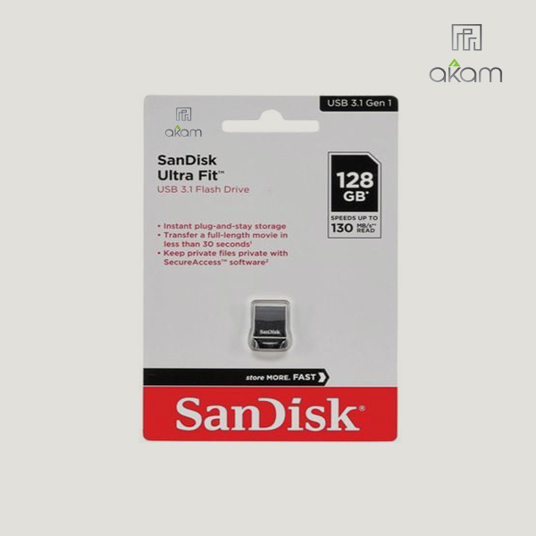فلش مموری SanDisk Ultra Fit USB 3.1 128G
