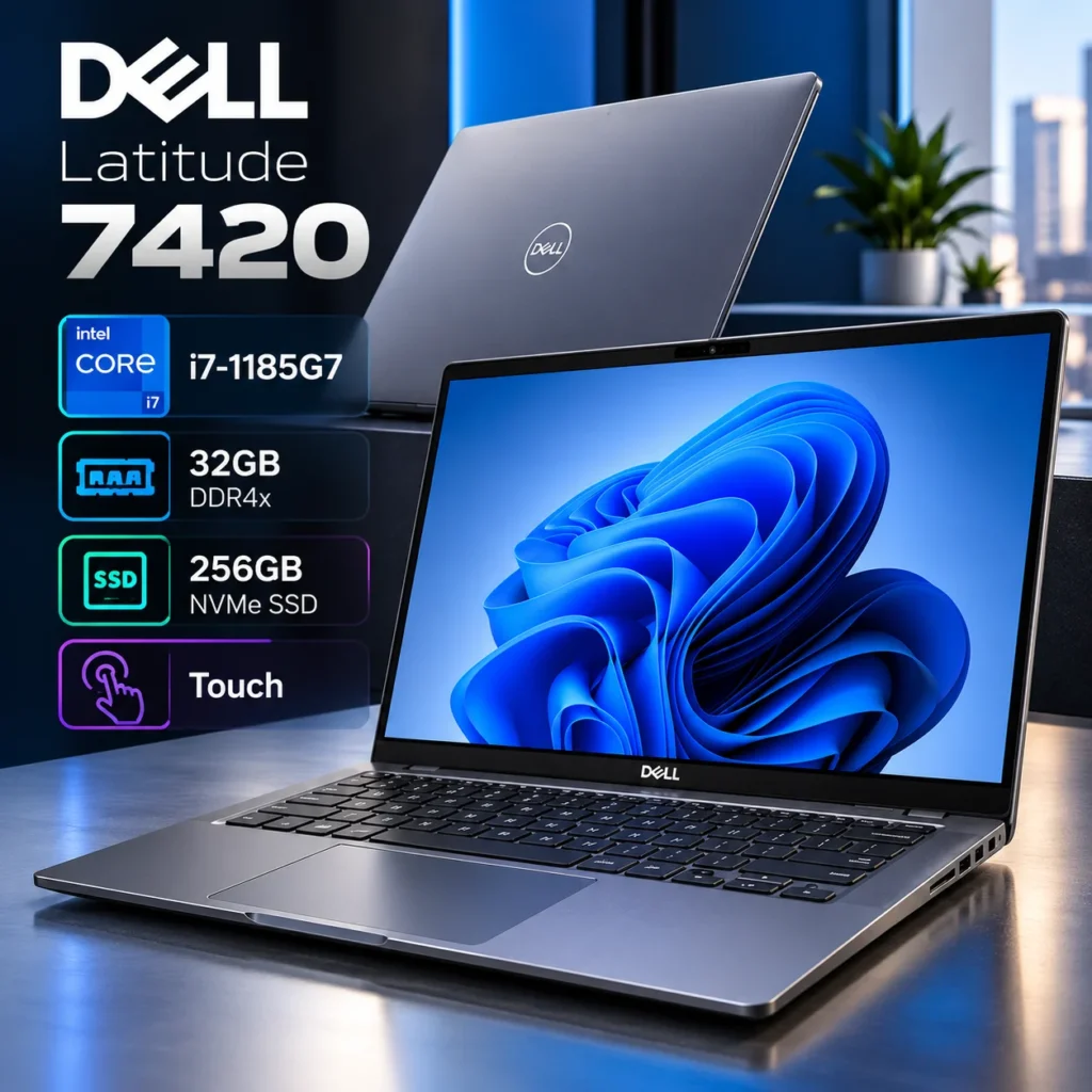 لپ تاپ دل Latitude 7420 Core i7