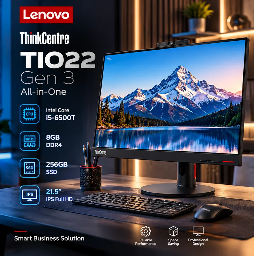 خرید آل این وان لنوو TIO22 Gen 3 