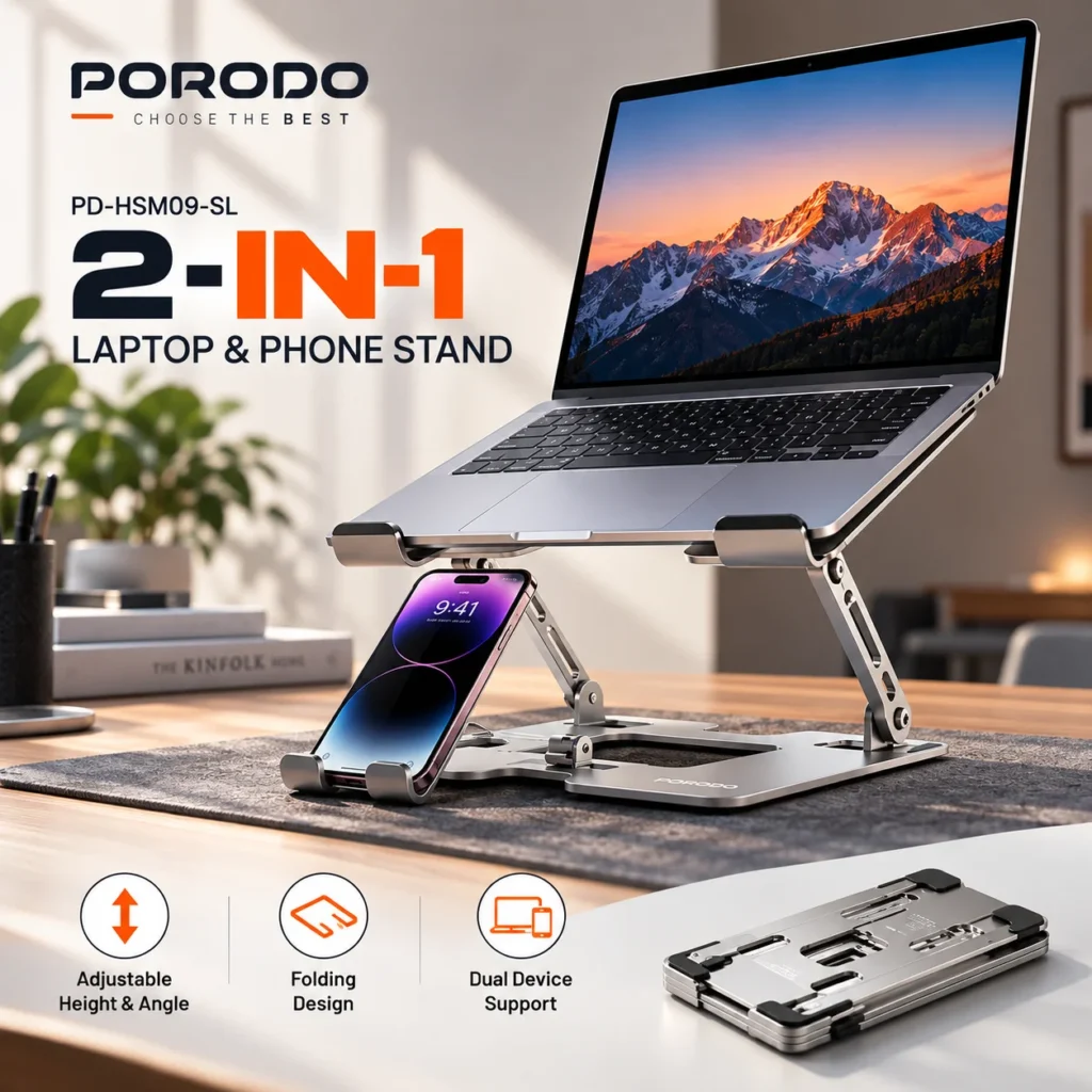 استند لپ تاپ Porodo PDHSM09SL