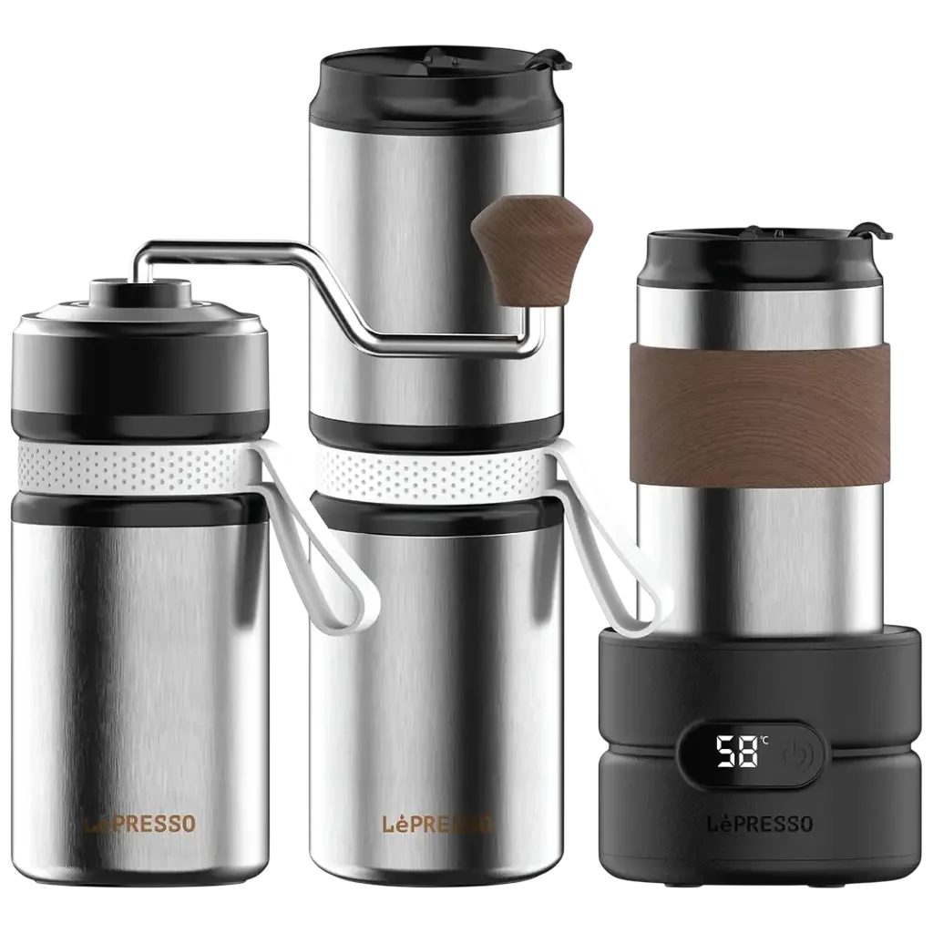 ست قهوه ساز چهار کاره لپرسو Lepresso Grindo Quattro LP4IN1OCFFSSL